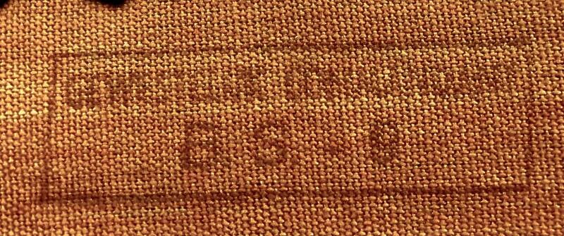 Armband Gewestelijk Commandant NBS ''het Gooi''. Collectie Hilversum in de Oorlog.