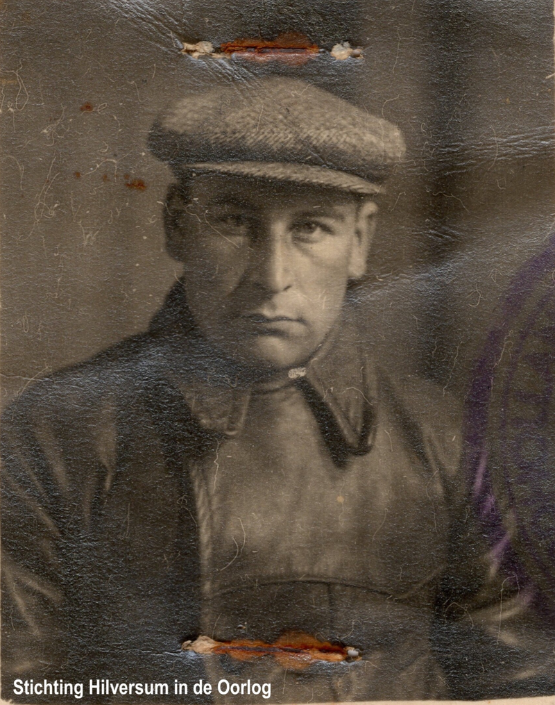 Portretfoto van Hendrikus Dirk Verhoef. Collectie Stichting Hilversum in de Oorlog