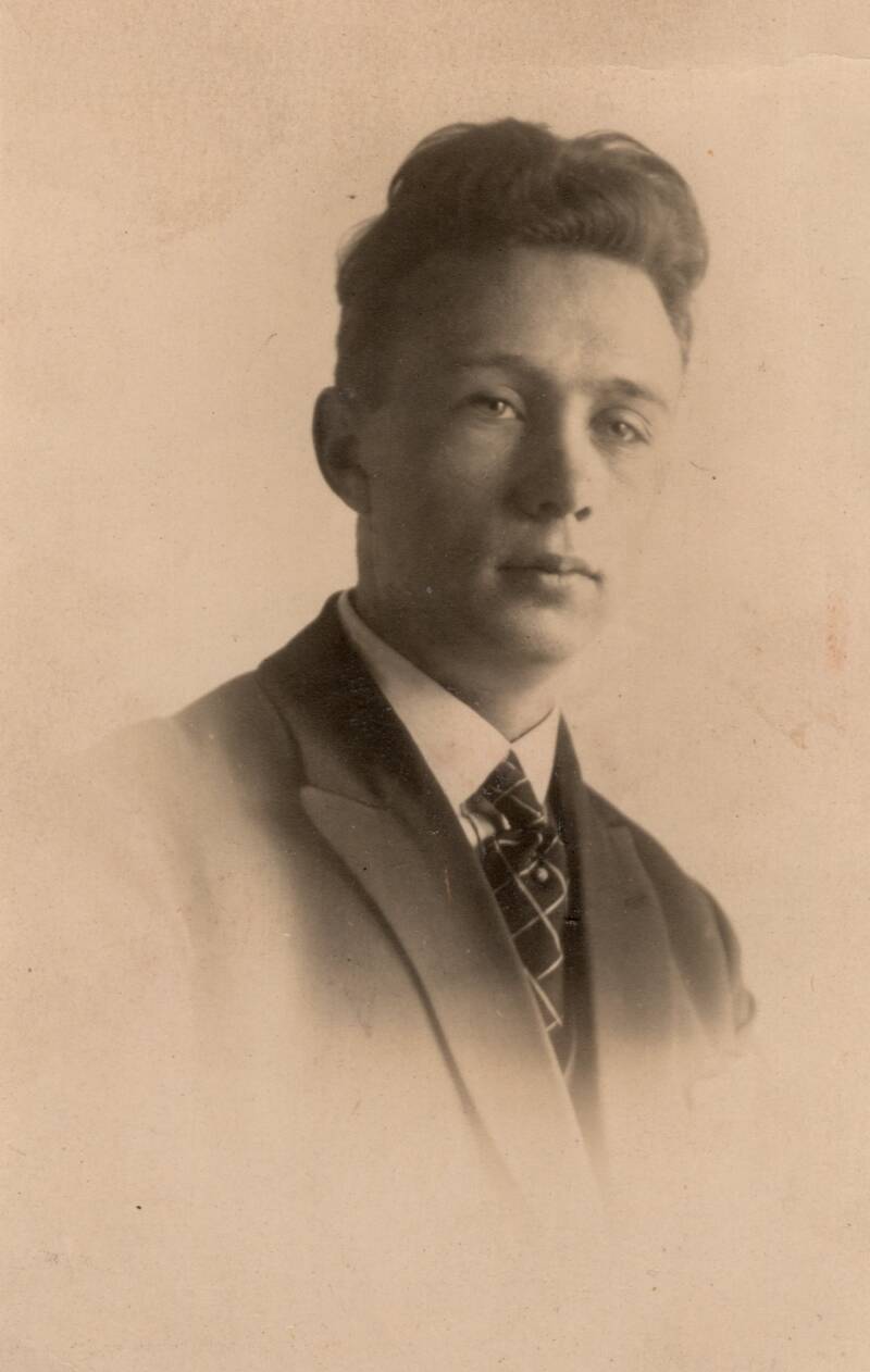 Portretfoto Marinus Cornelis van der Lee. Bron: Dick van der Lee.