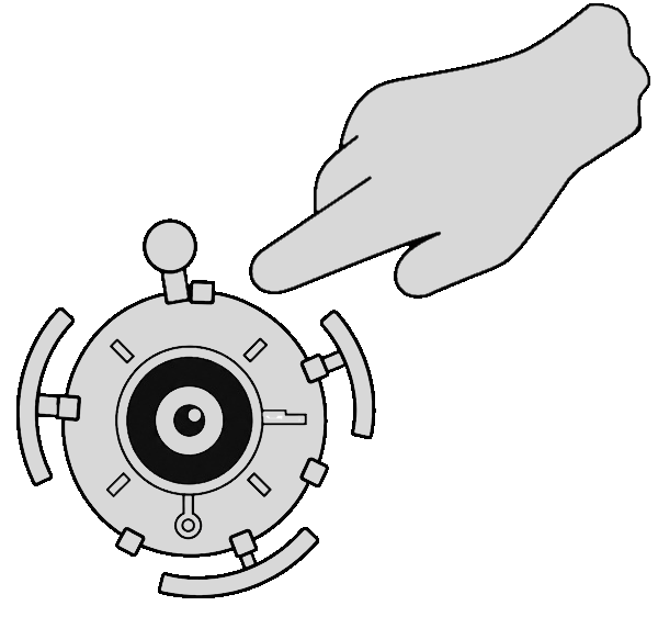 Berührungsbedienung eines elektronischen Dekoobjekts