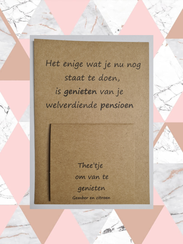 1089 het enige wat je staat te doen is genieten van je pensioen