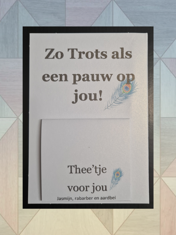 2008 zo trots als een pauw op jou