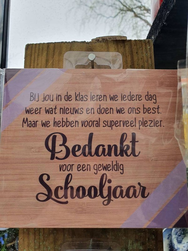 TB bedankt schooljaar