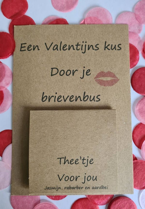 valentijns kus door je brievenbus