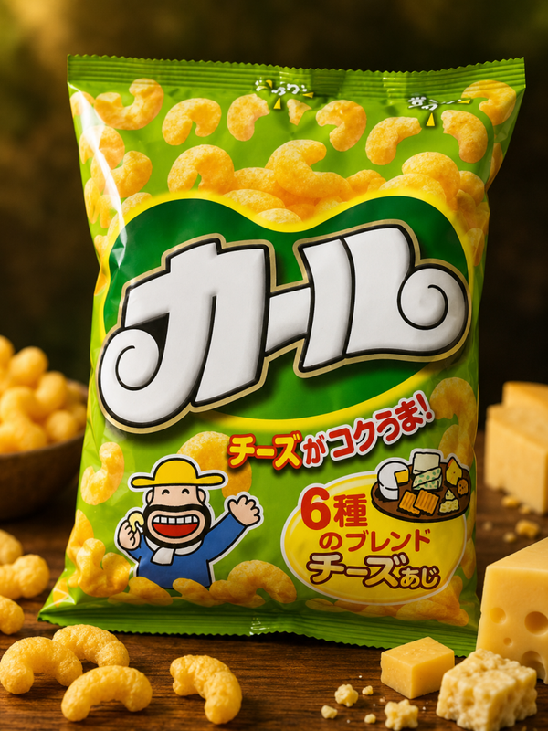 Meiji Cheese Puffs