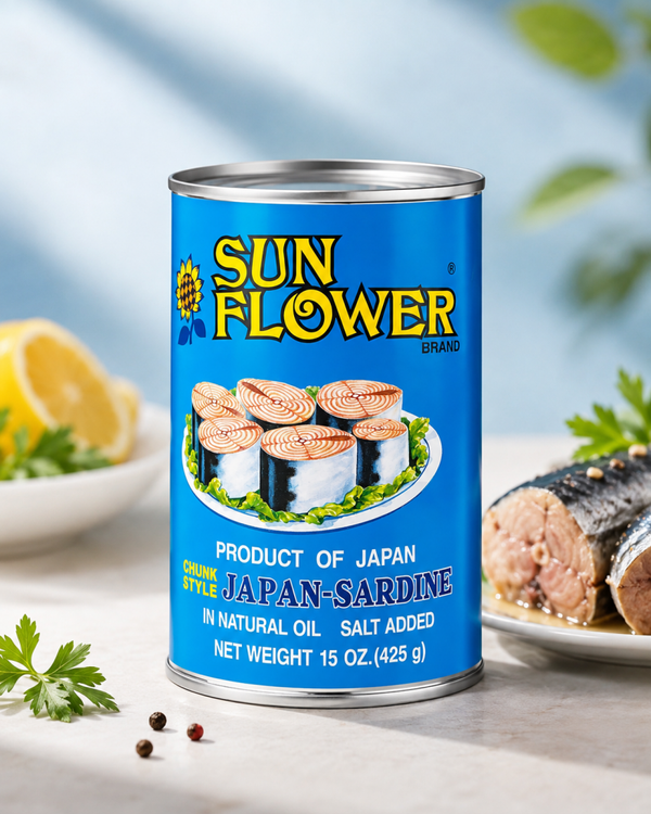 Sun Flower Japan Sardine in Natural Oil