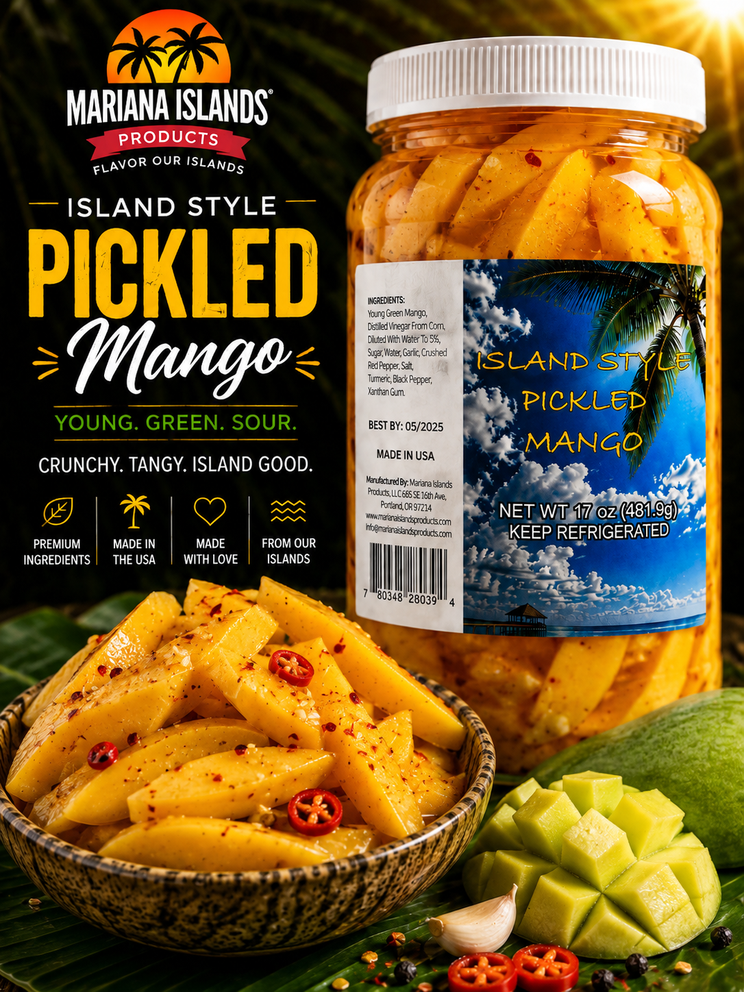 Island Style Pickled Mango