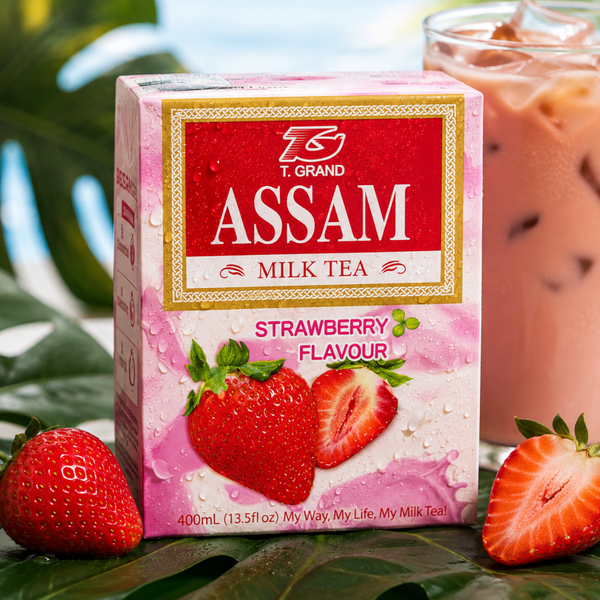 Assam Strawberry Milk Tea