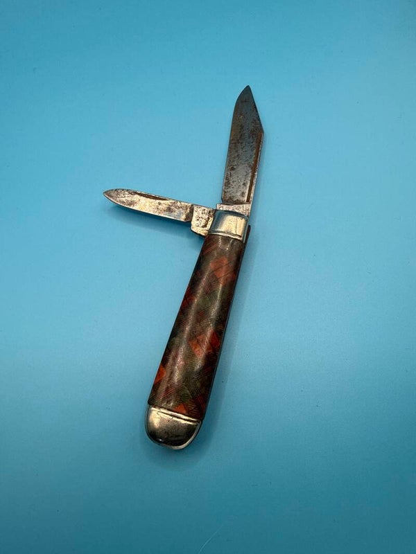 Richards of Sheffield — Tartan Two-Blade Pocket Knife, England