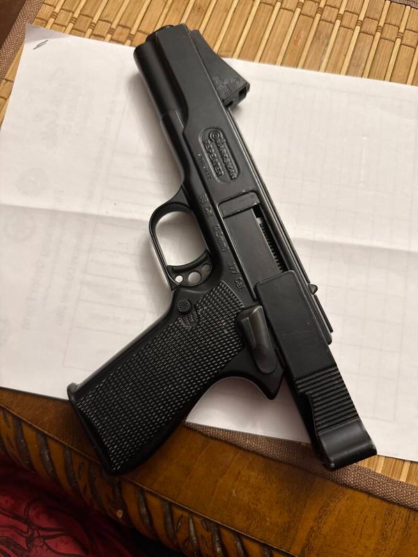 Marksman Repeater BB Pistol — .177 Cal (4.5mm), Made in USA