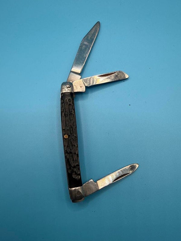 Sabre Japan — Vintage Three-Blade Stockman, Stainless Steel