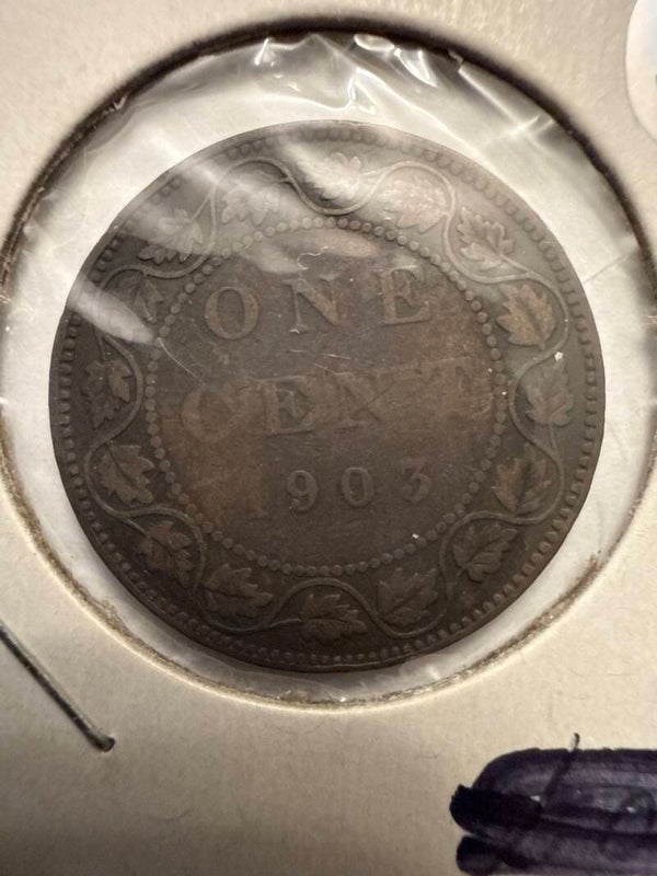 Canada 1918 Large Cent — George V, One Cent