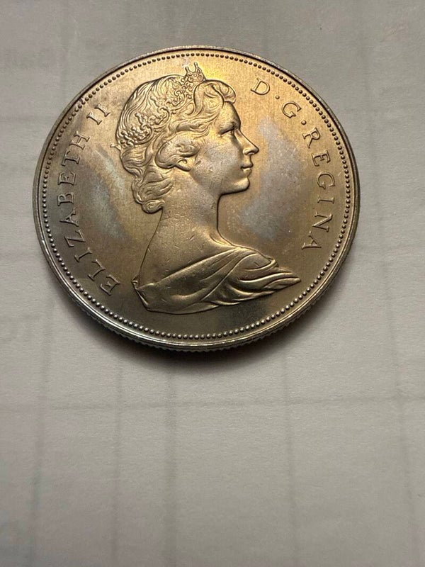 1968 Canada Silver Dollar — Voyageur