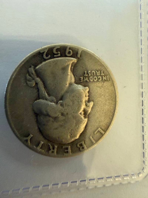 1952 Washington Quarter — 90% Silver