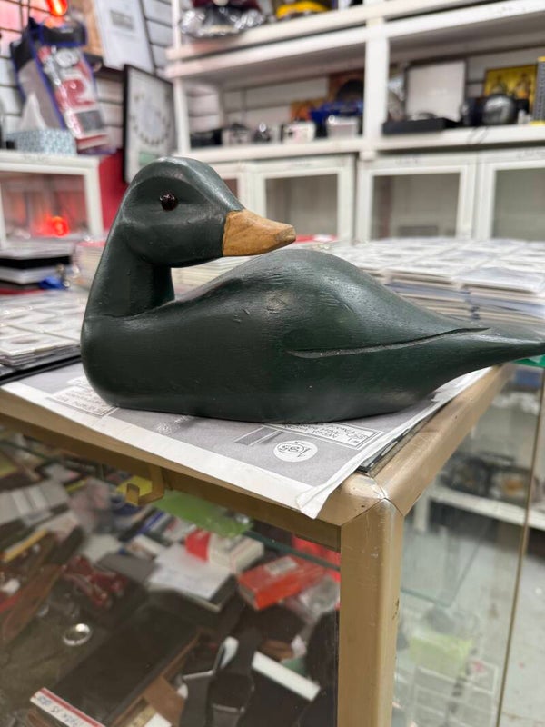 Stanstead Decoy Collection Wooden Duck — Signed "Stanley Smith 2000", Made in Canada