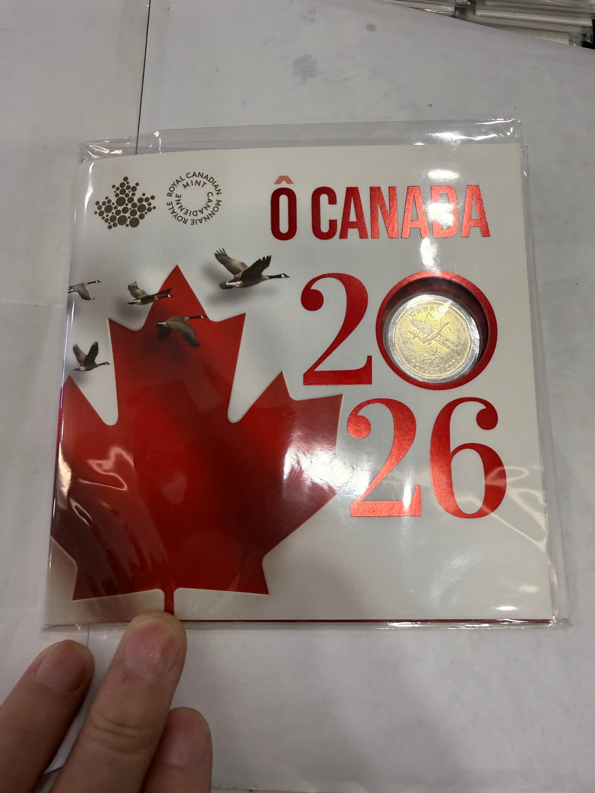 2026 O Canada Gift Card Set — 5-Coin Royal Canadian Mint Set