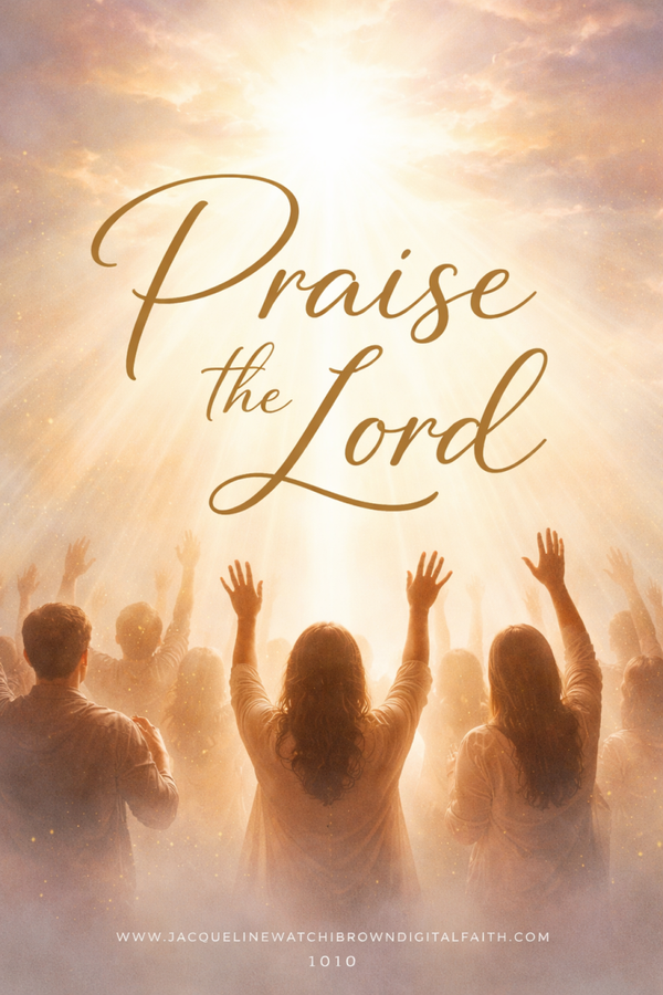 Praise the Lord – Digital Worship Art
