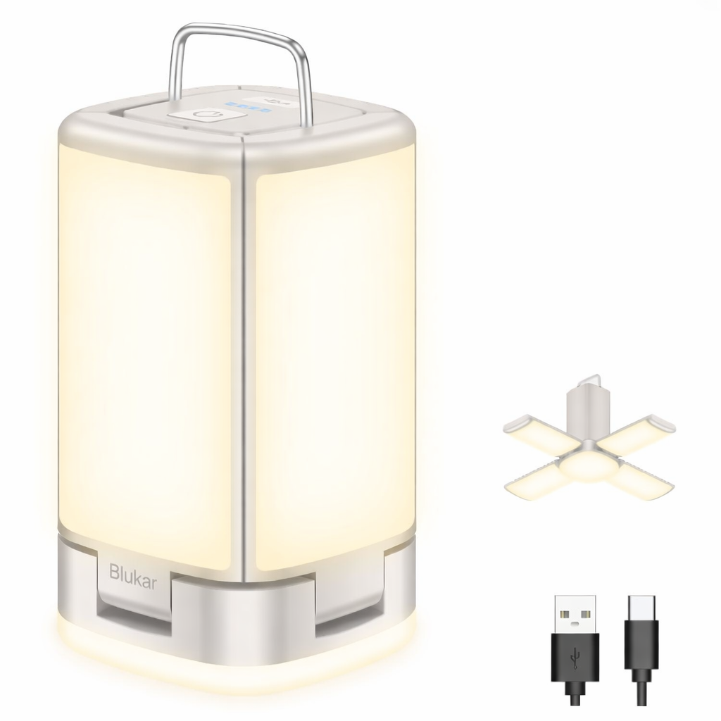 LED Campinglampe für Licht bei Stromausfall im Haushalt