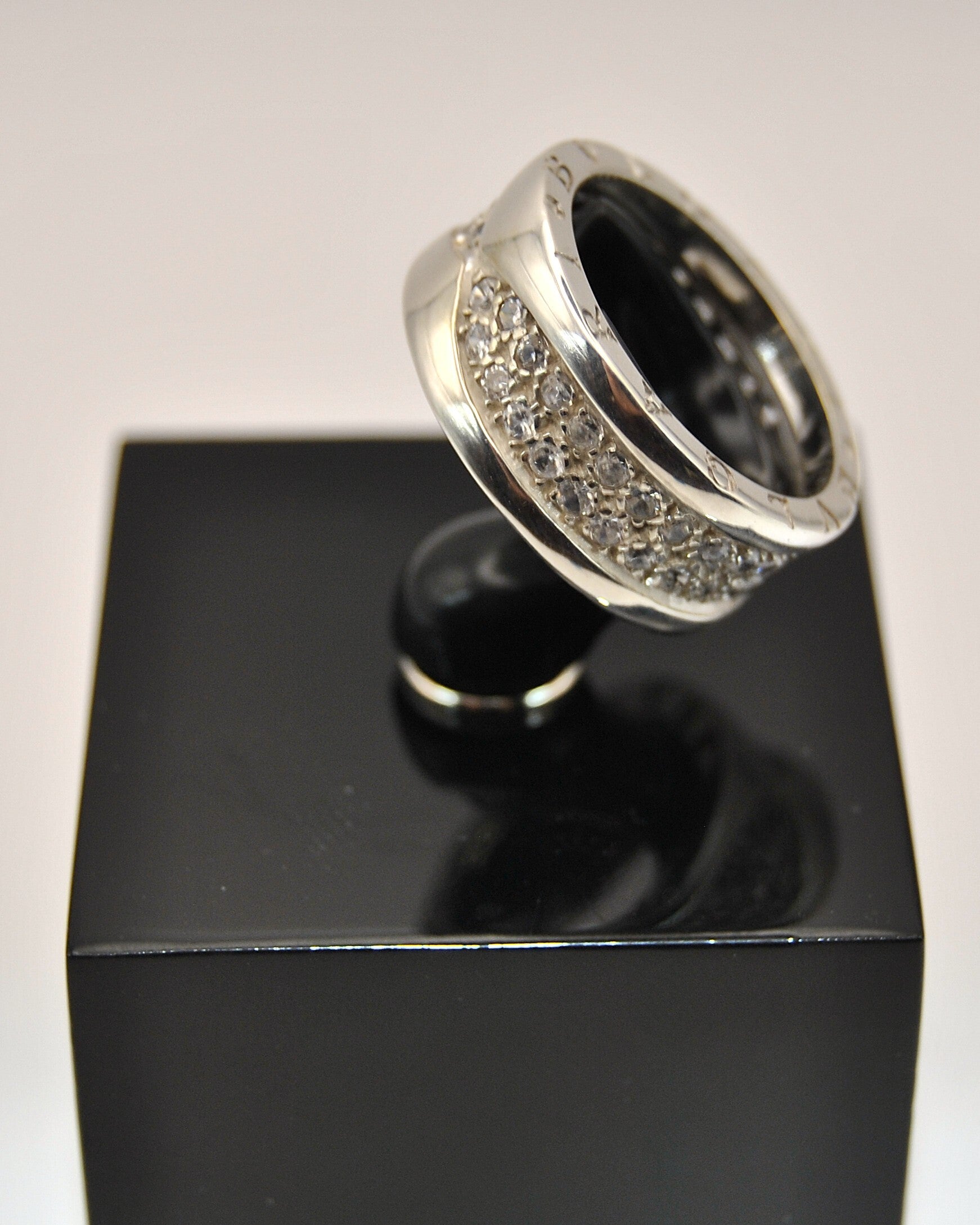 Vintage Bvlgari hopea sormus