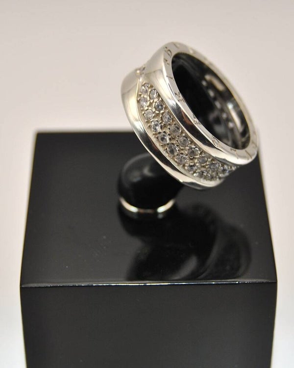 Vintage Bvlgari hopea sormus