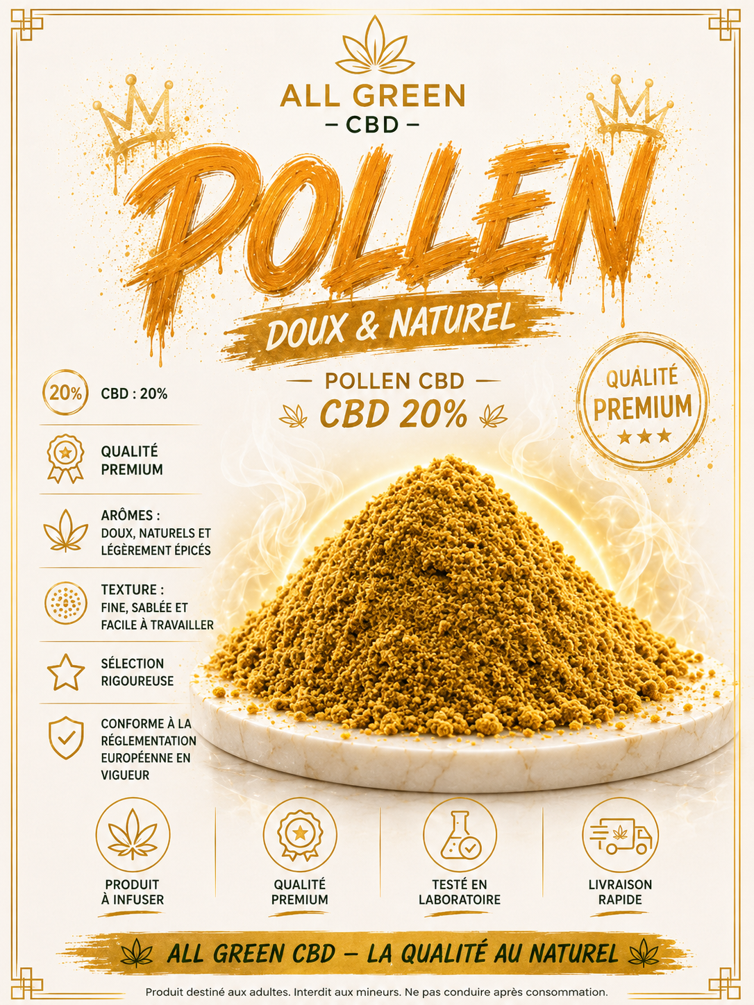 Pollen CBD 20%