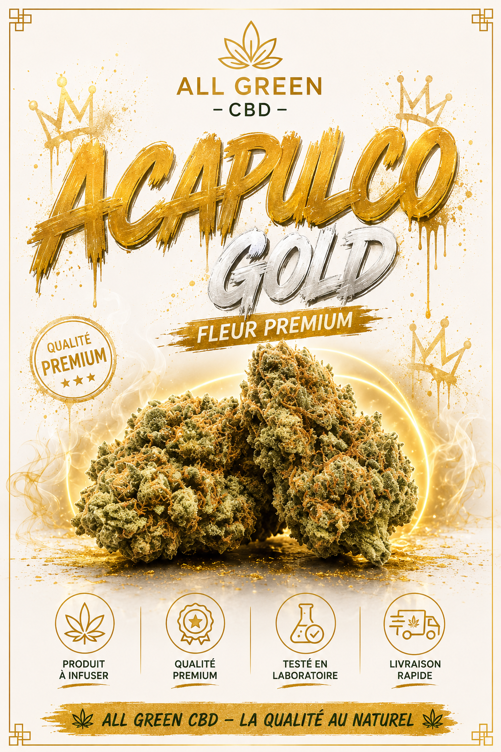 Acapulco Gold fleur Cbd 20%