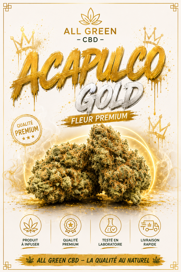 Acapulco Gold fleur Cbd 20%