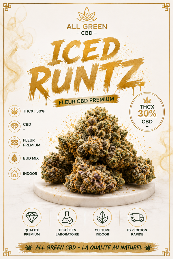 ICED RUNTZ FLEUR THCX 30% • INDOOR
