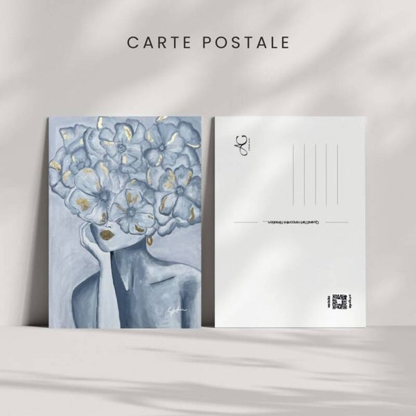 CARTE POSTALE ELEGANTE