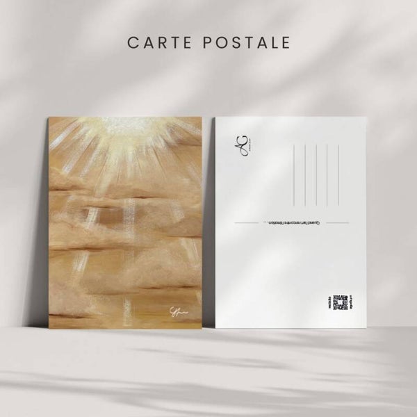 CARTE POSTALE LUMIERE