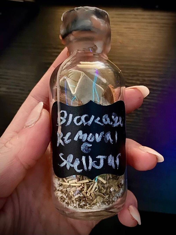 Blockage Removal Spell Jar