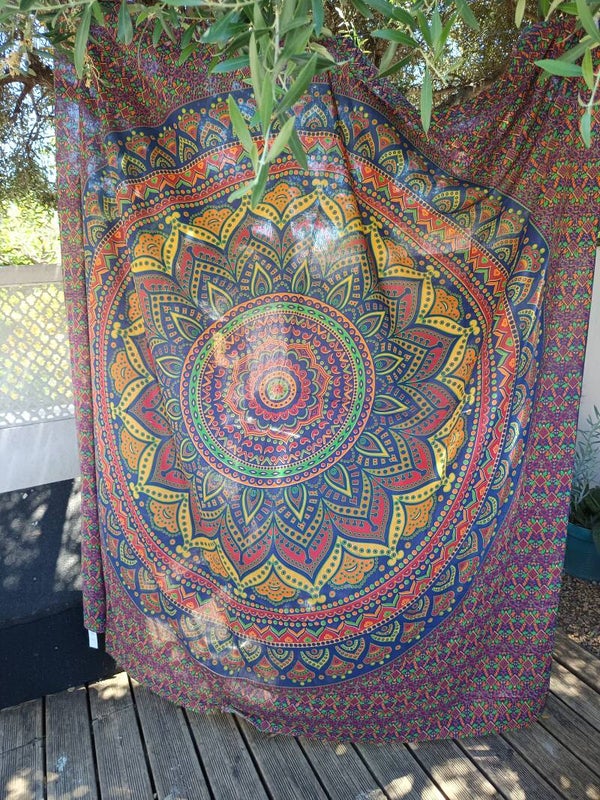 Mandala multicolore