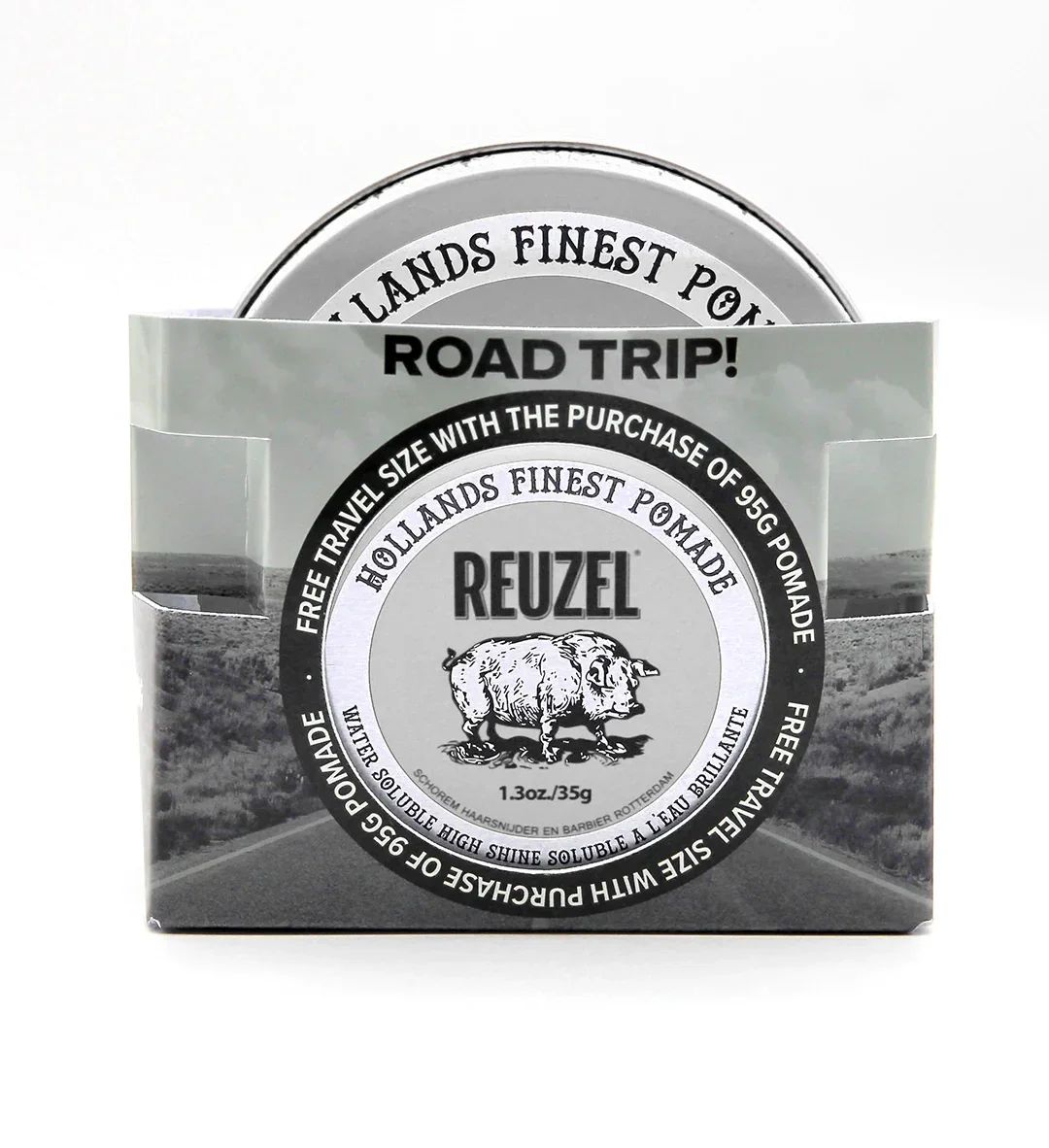 Road Trip To Go reuzel Clay Pomade