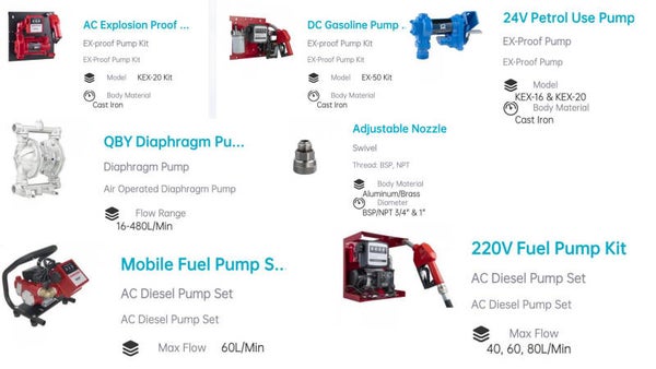 Pumps