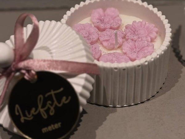 Flowerbomb geurkaars