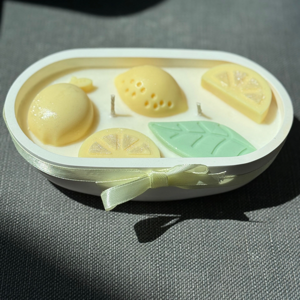 Lemon Kiss - geurkaars