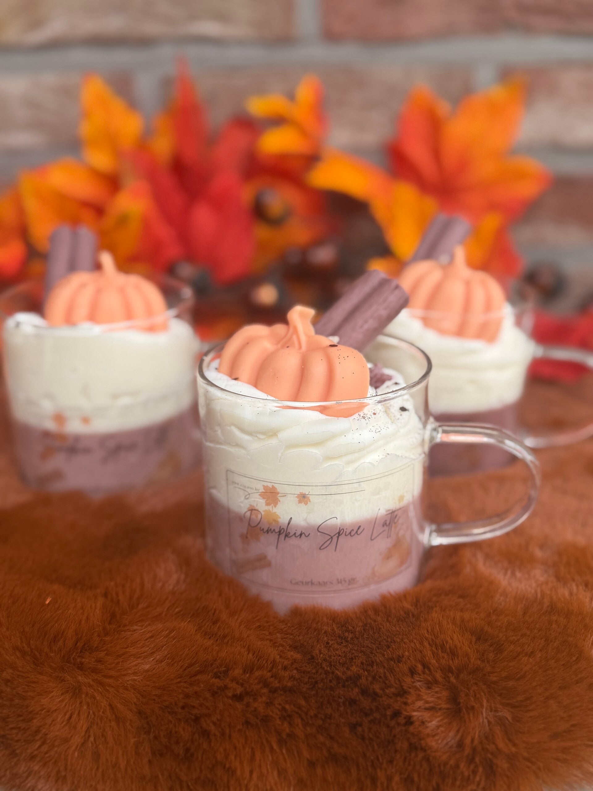 Pumpkin Spice Latte - geurkaars