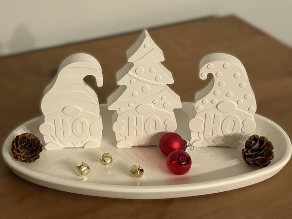 Kerstfiguren  “Ho Ho Ho” van Raysin