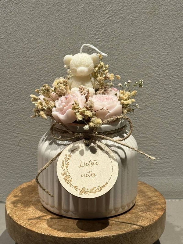 Geschenkpotje met beertje