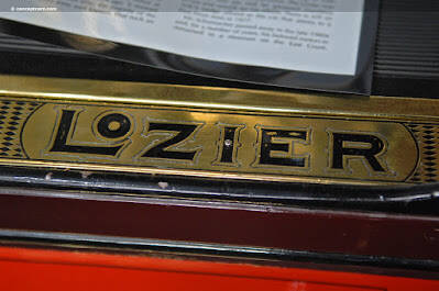 Placa de umbral Lozier (1908)   