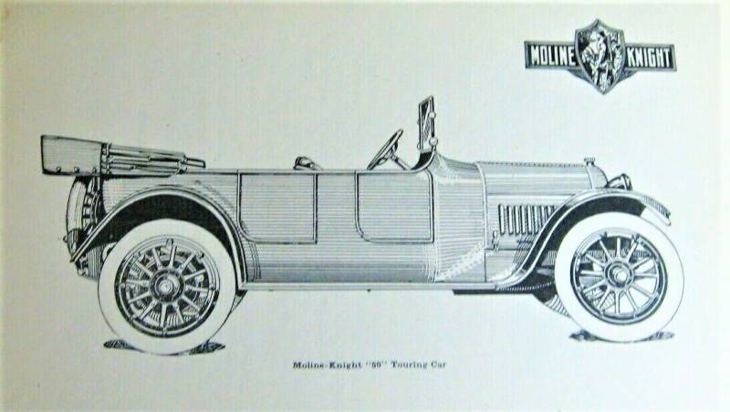 Moline-Knight 50 Touring de 1916