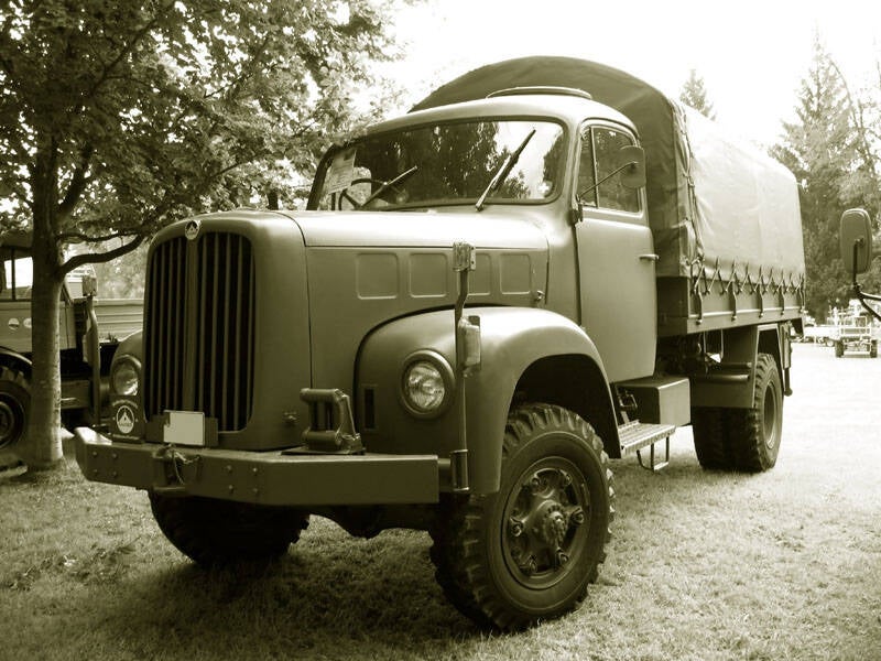 Saurer 2DM 4×4 - 1964