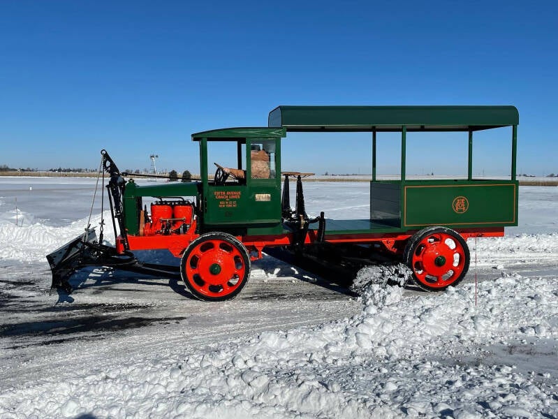 1922 Walter Tractor Snow-Plow
