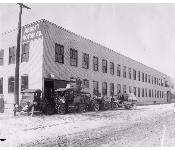 The Abbott Motor Company in 1912