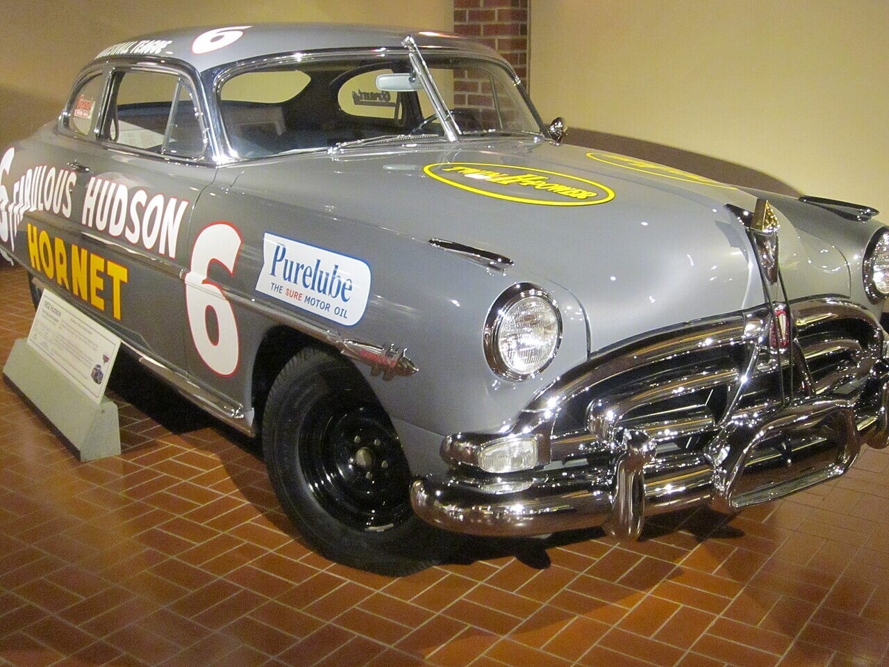 Hudson Hornet de carreras.