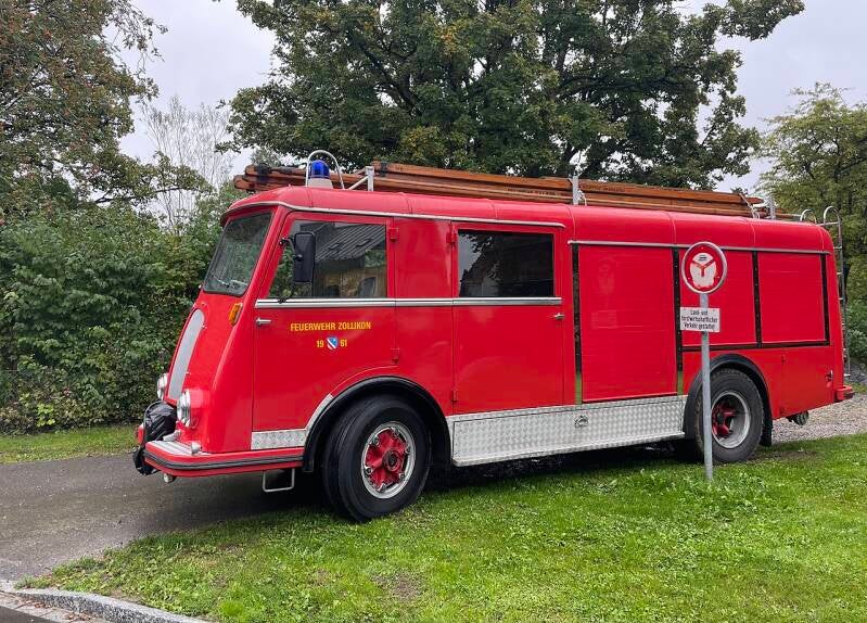 Camión de bomberos Saurer L4C-H, Zollikon 1961