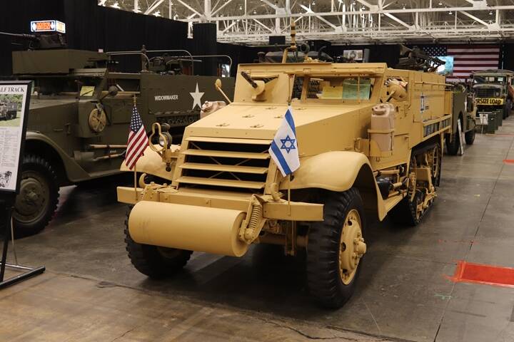 Semioruga israelí M3A1, número de serie 264877, propiedad de Richard Mastin.