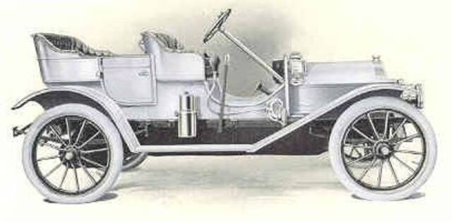 Modelo H de 1910. Tonneau miniatura