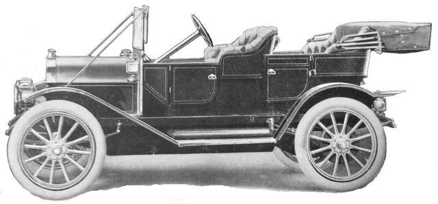Modelo H de 1912. Touring