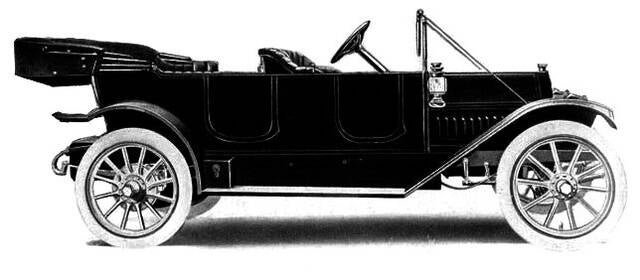 Modelo S de 1912. Touring